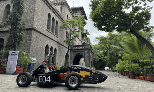 Picture of College of Engineering Pune(COEP). Team octane racing is a student club of COEP.